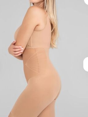 Honeylove Beige High-Waist Shaping Bodysuit